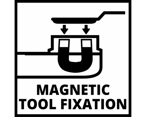 Simbol pentru fixare magnetică a sculelor