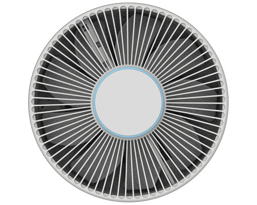 Ventilator cu grilaj de protecție