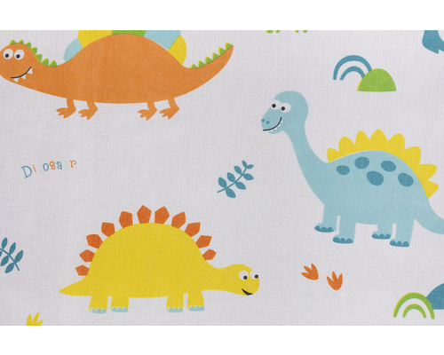 Material textil cu model dinozauri