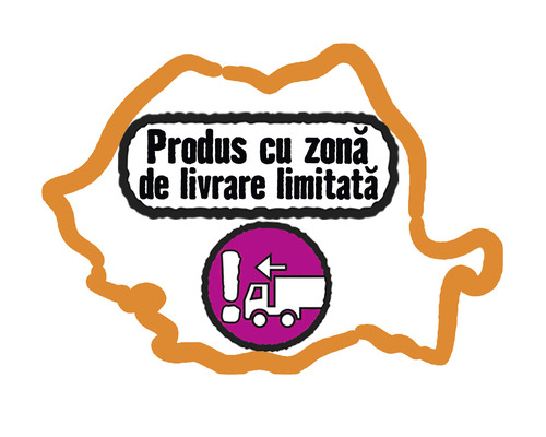 Simbol pentru zona de livrare limitată