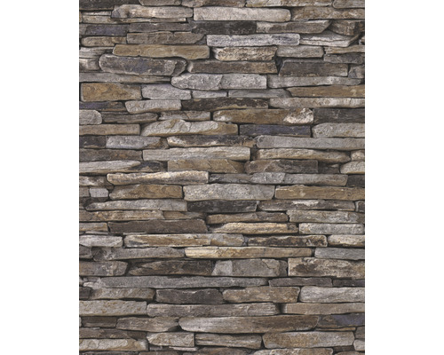 Tapet cu aspect de zid de piatră