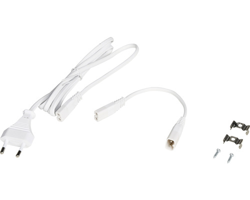 Set de conectare cu fișă, cablu de conectare și material de fixare