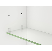 Dulap baie cu oglindă Jokey Sarto III, cu iluminare, lemn, 80x69 cm, alb, IP 20-thumb-3