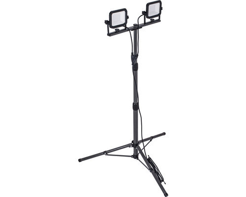 Reflector dublu LED de construcție pe trepied