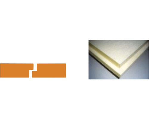Polistiren extrudat ZENTYSS 1250x600x50 mm XPS 300 cu falț | HORNBACH