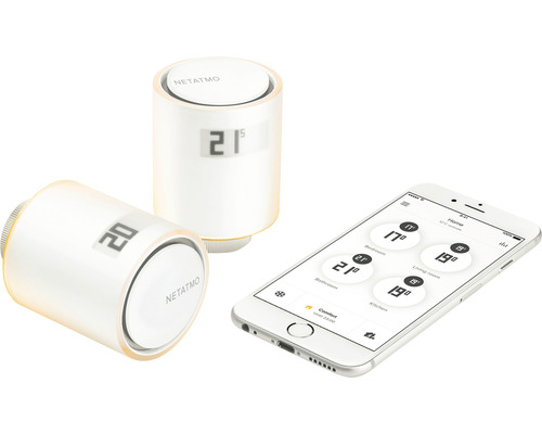 Termostate radiatoare Netatmo cu smartphone
