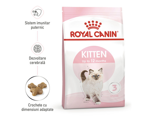 Hrană pentru pisici Royal Canin Kitten până la 12 luni
