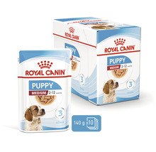 Hrană umedă pentru câini Royal Canin Medium Puppy 140 g-thumb-1