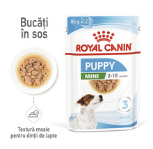 Hrană umedă pentru câini Royal Canin Mini Puppy 85 g-thumb-2