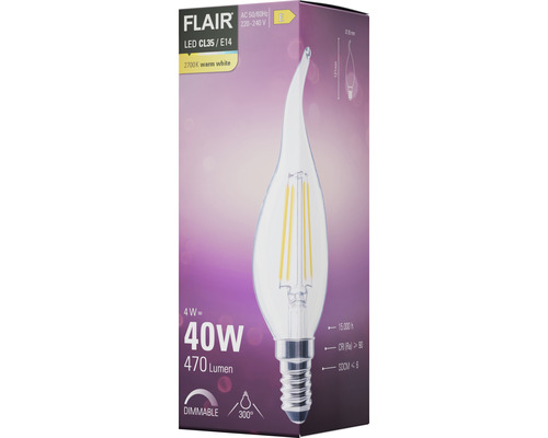 Ambalaj bec LED Flair CL35/E14