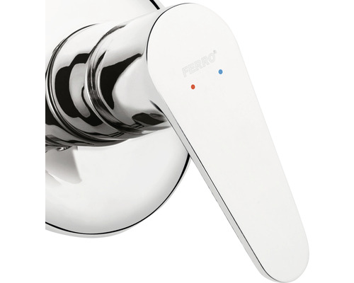 Logo Ferro pe o baterie cu manetă