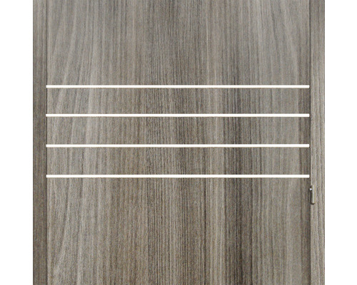 Ușă de interior cu patru caneluri decorative orizontale