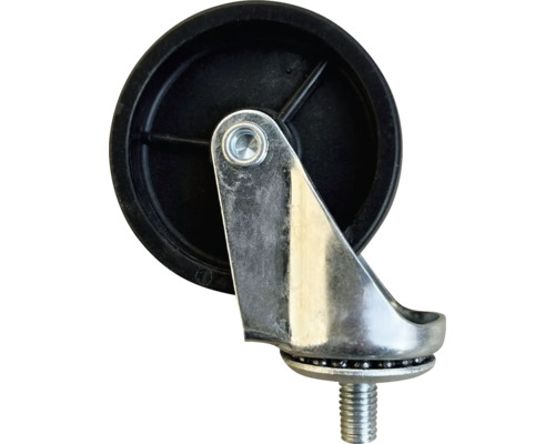 Rotiță pentru mobilă cu știft filetat