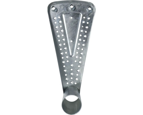 Trepte metalice pentru scara spiralată cu suprafață perforată