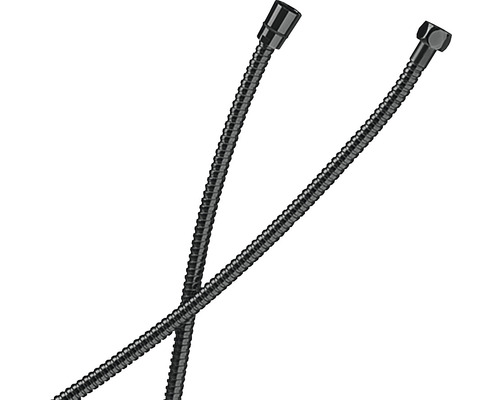 Două furtunuri metalice flexibile