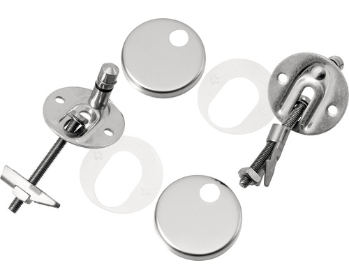 Material de fixare pentru scaune de toaletă din metal