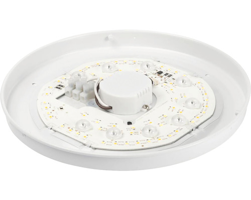 Plafonieră LED albă cu sursă de lumină integrată