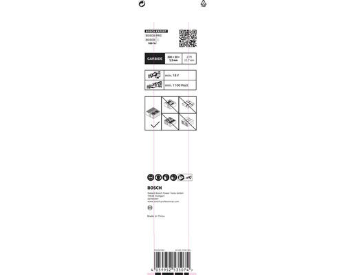 Informații despre produs pentru un ferăstrău Bosch