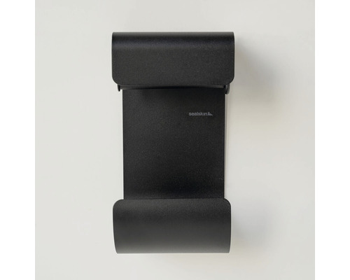 Suport hârtie igienică negru de la Sealskin