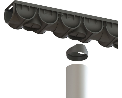 Canal de scurgere din plastic cu conector