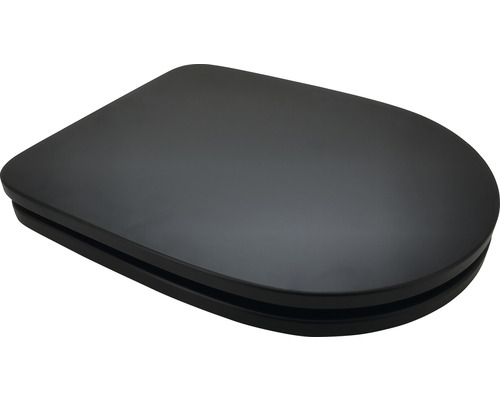 Capac de toaletă negru