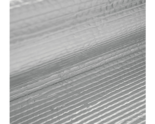 Prim-plan cu material izolant cu strat de aluminiu
