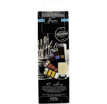 Set acuarele Nassau Fine Art cu 25 de culori