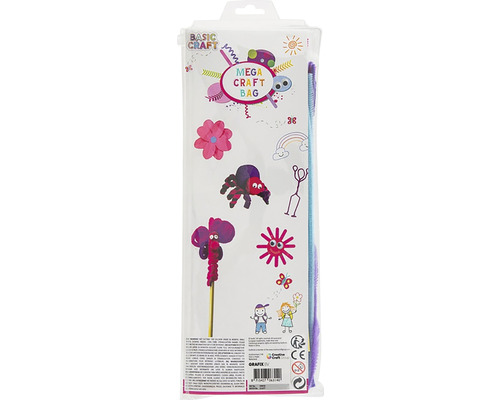 Set de creație Mega Craft Bag în ambalaj transparent