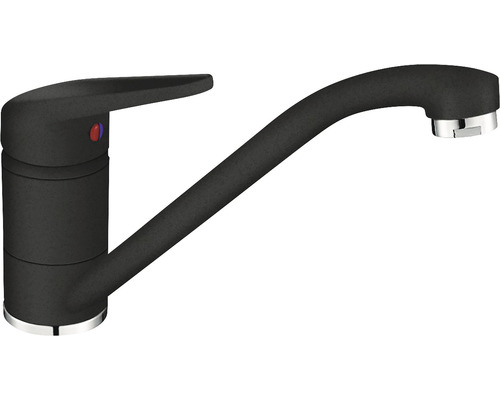 Baterie de bucătărie neagră