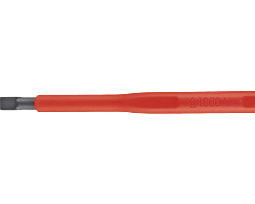 Șurubelniță cu cap plat cu marcaj de 1000 volți
