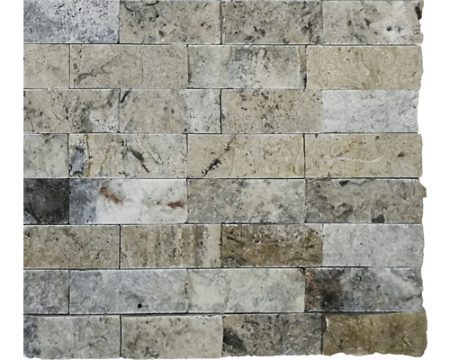 Plăci de perete din travertin din piatră naturală în format paralelipipedic