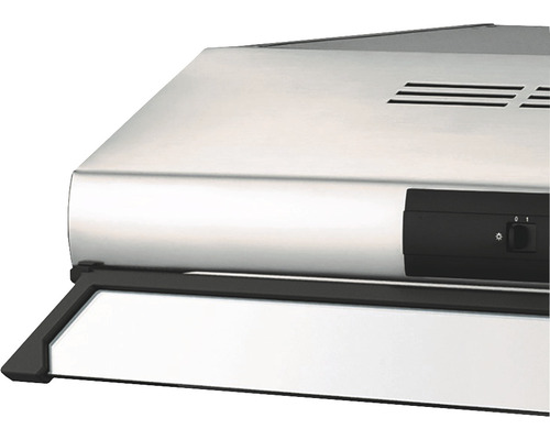 Hota metalică cu întrerupător de lumină