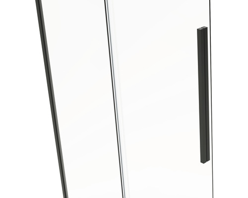 Detaliu cabină de duș cu mâner de ușă