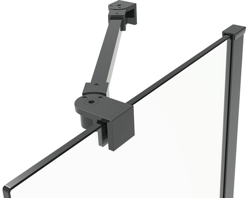 Imagine detaliată cu o cabină de duș cu bară de stabilizare