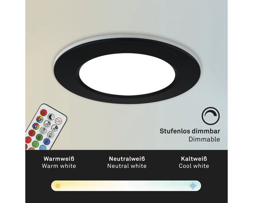 Lumină de tavan cu telecomandă pentru reglarea continuă a intensității