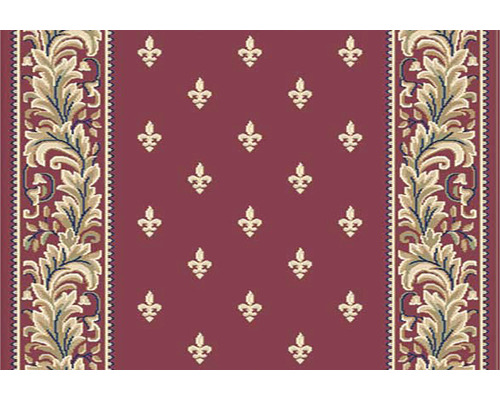 Covor cu model floral și motiv crin