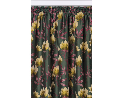 Cortină cu model floral