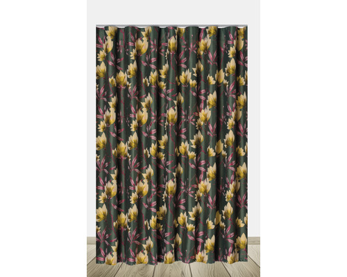 Cortină cu model floral