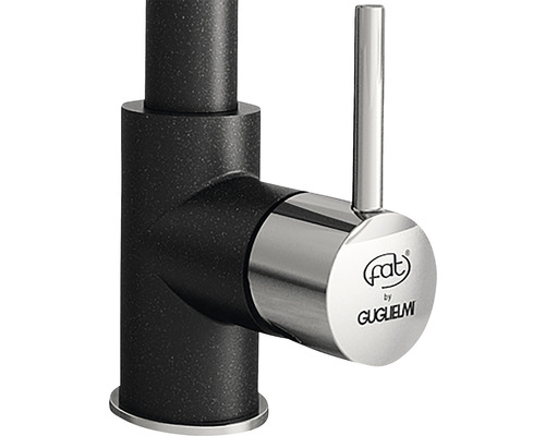 Baterie de bucătărie cu manetă și logo Fat by Guglielmi