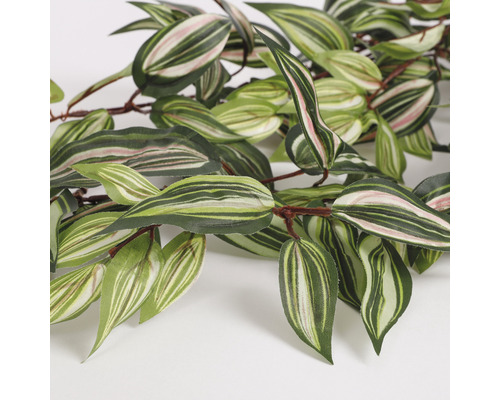 Tradescantia artificială cu frunze dungate