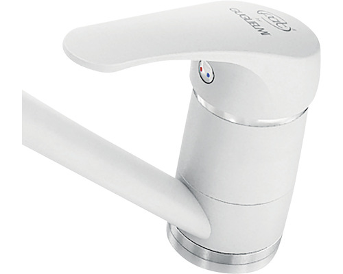 Baterie de bucătărie albă