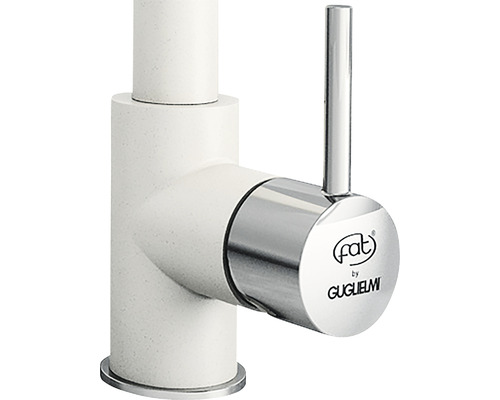 Baterie de bucătărie cu manetă unică și logo-ul FAT by Guglielmi