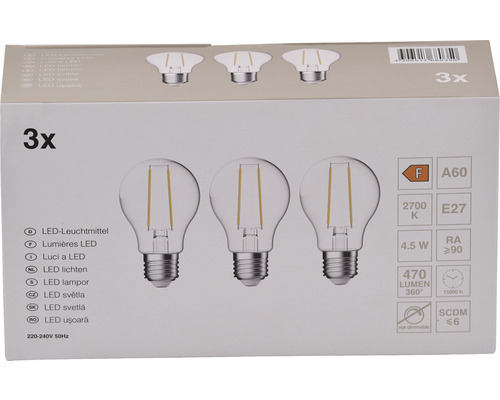 Pachet cu trei becuri LED