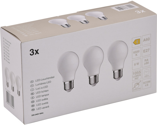 Pachet cu trei becuri LED