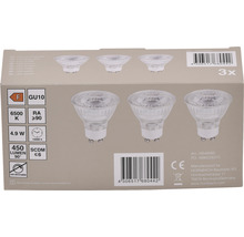 Pachet cu trei becuri LED GU10