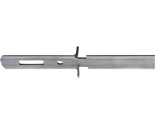 Conector metalic cu scobituri și crestături