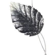 Ornament decorativ din metal în formă de frunză