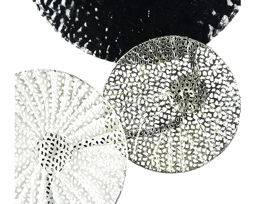 Obiecte decorative de perete cu model perforat circular