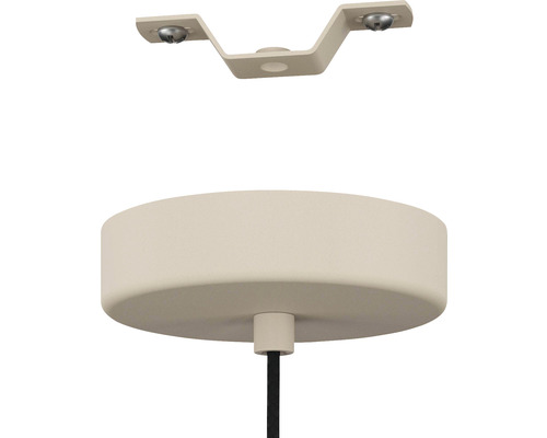 Lumină de tavan cu suport de montaj și cablu