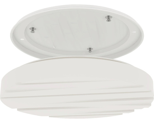 Plafonieră albă cu design multistratificat